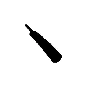 Cricket bat icon. Simple style cricket lessons big sale poster background s.. Illustrazione stock