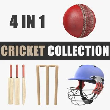Cricket Collection 3 3D Model