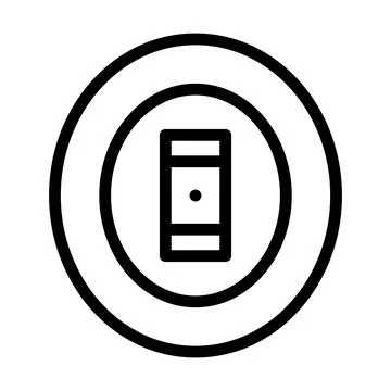 Cricket Field Icon Stock Illustration