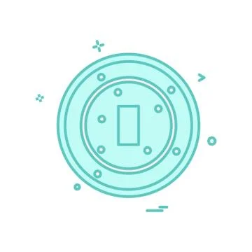 Cricket icon design vector Illustrazione stock