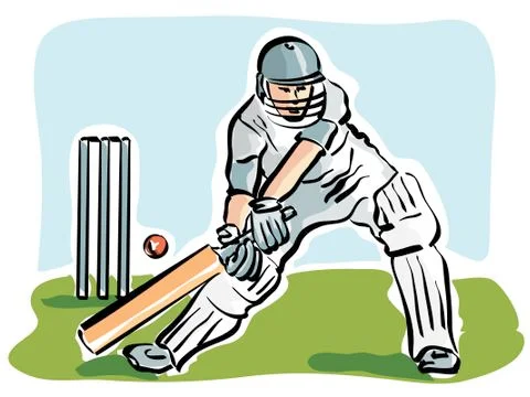 Cricket Stock Illustration