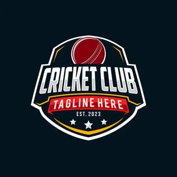 Cricket logo vector illustration Stock Illustration