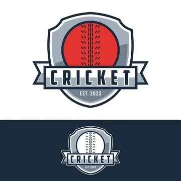Cricket logo vector illustration Stock Illustration