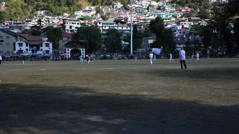 Cricket match Stock Footage 166514993