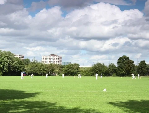Cricket Match Time Lapse Stock Footage 78169960