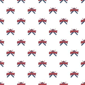 Cricket pattern seamless vector Illustrazione stock