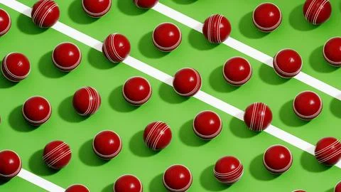 Cricket Seamless Pattern Stock Photos