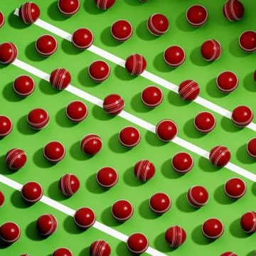 Cricket Seamless Pattern Stock Photos