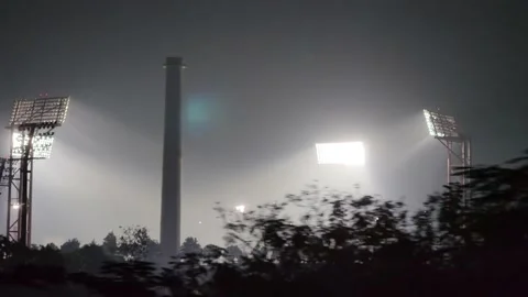 Cricket Stadium Stock Footage 230219527