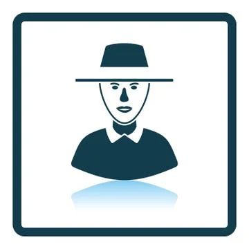 Cricket umpire icon 스톡 일러스트