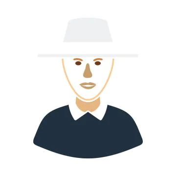 Cricket umpire icon 스톡 일러스트
