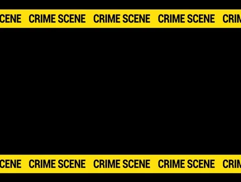 Crime scene 3 Video stock 106088052