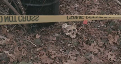 Crime Scene Barrels 11 Stock Footage 168098036