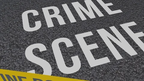 Crime scene concept Stock Footage 94171128
