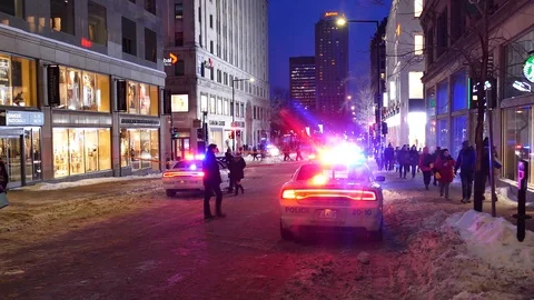 Crime scene downtown 動画素材 103953083