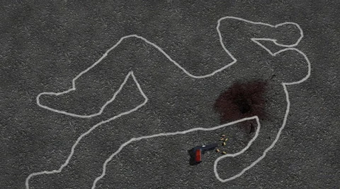 crime scene chalk outline clip art