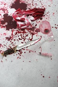 Crime scene 스톡 사진