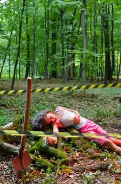 Crime scene Stock Photos