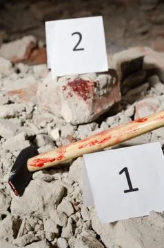 Crime scene Stock Photos