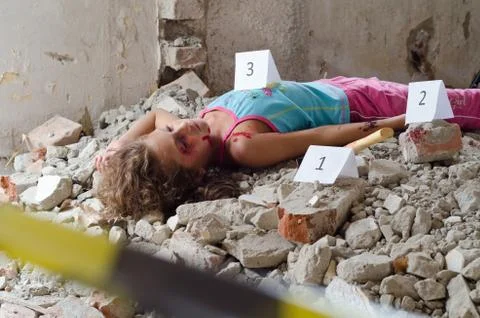 Crime scene Stock Photos