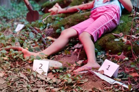 Crime scene Stock Photos