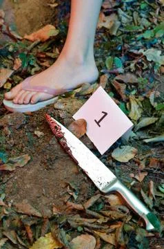 Crime scene Stock Photos