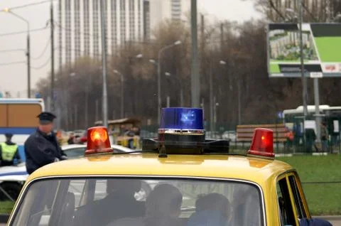 Crime Scene Foto stock