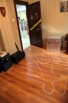Crime scene Stock Photos