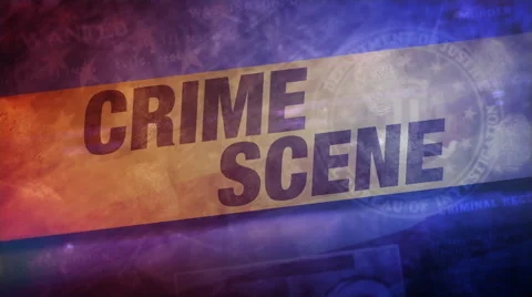 Crime Scene text Stock Footage 62710382