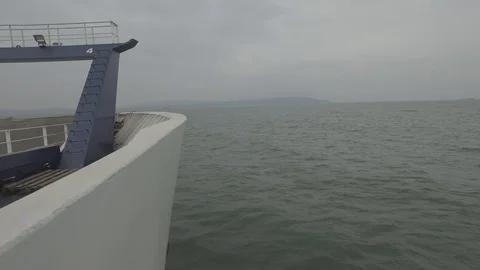 Crimea crossing sea Stock Footage 90024932