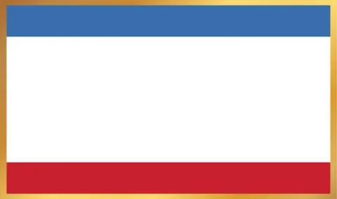 Crimea Flag Illustration Stock Illustration