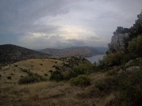 Crimea mointains Stock Photos