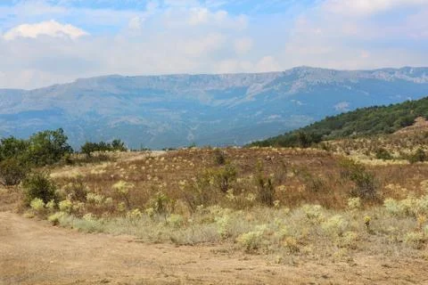 Crimea mountain landscape Stock Photos