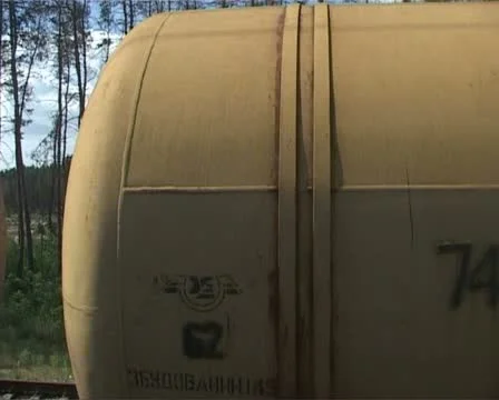 Crimea. Tank ride. The view from the train window Video stock 10900995