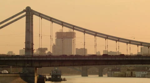 Crimean Bridge Stock Footage 53452373