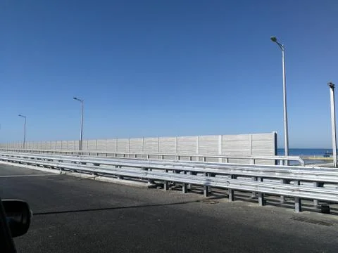 Crimean bridge Stock Photos