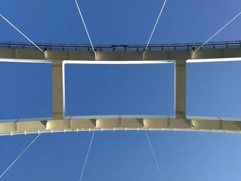 Crimean bridge Stock Photos