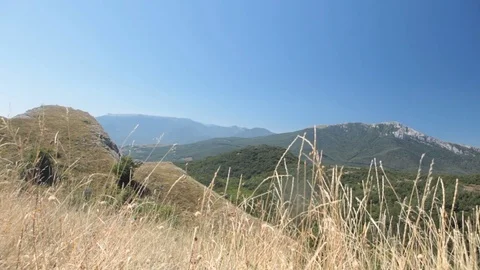 Crimean mountains Stock Footage 85441561