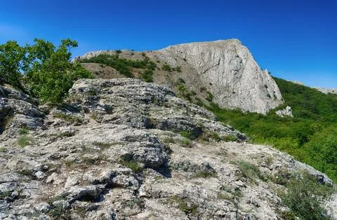 Crimean mountains Stock Photos
