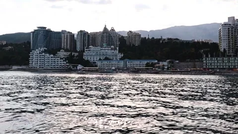 The Crimean Peninsula Vídeo Stock 345018803