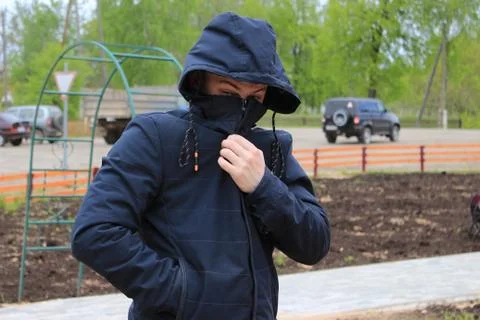 Criminal man Foto stock