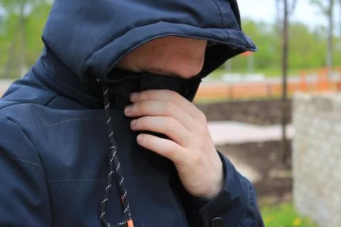 Criminal man Foto stock