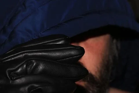 Criminal man Foto stock