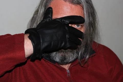 Criminal man Foto stock