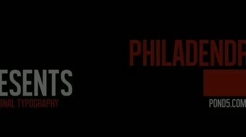 Criminal Typo After Effects stock
