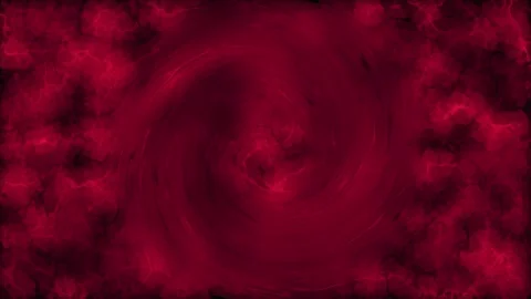 Crimson Abstract Swirls in Dynamic Motion Against Black Background Cinemati.. Video stock 341652507