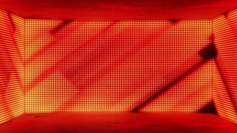 Crimson Pixel Wave Vj Stage Background Loop Stock Footage 339289376