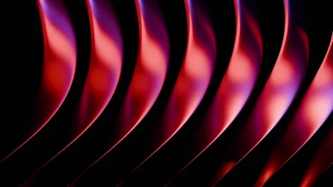 Crimson Purple Metallic Wave Loop Motion Graphics Background Abstract Desig.. Stock Footage 331087321