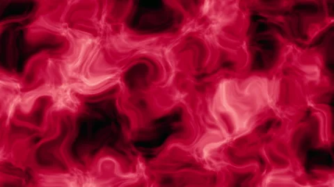 Crimson Red Glowing Plasma Liquid Energy Motion Seamless Loop Stock Footage 345692265