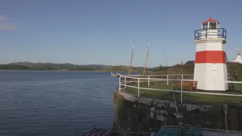 Crinan Lighthouse 库存影片 97995458